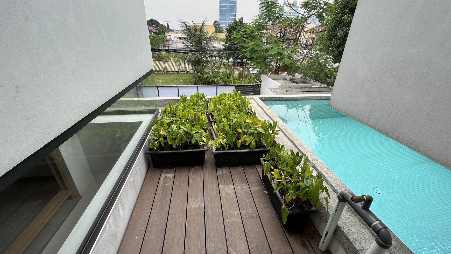 rent townhouse furnished private pool location ampera kemang close to simatupang  