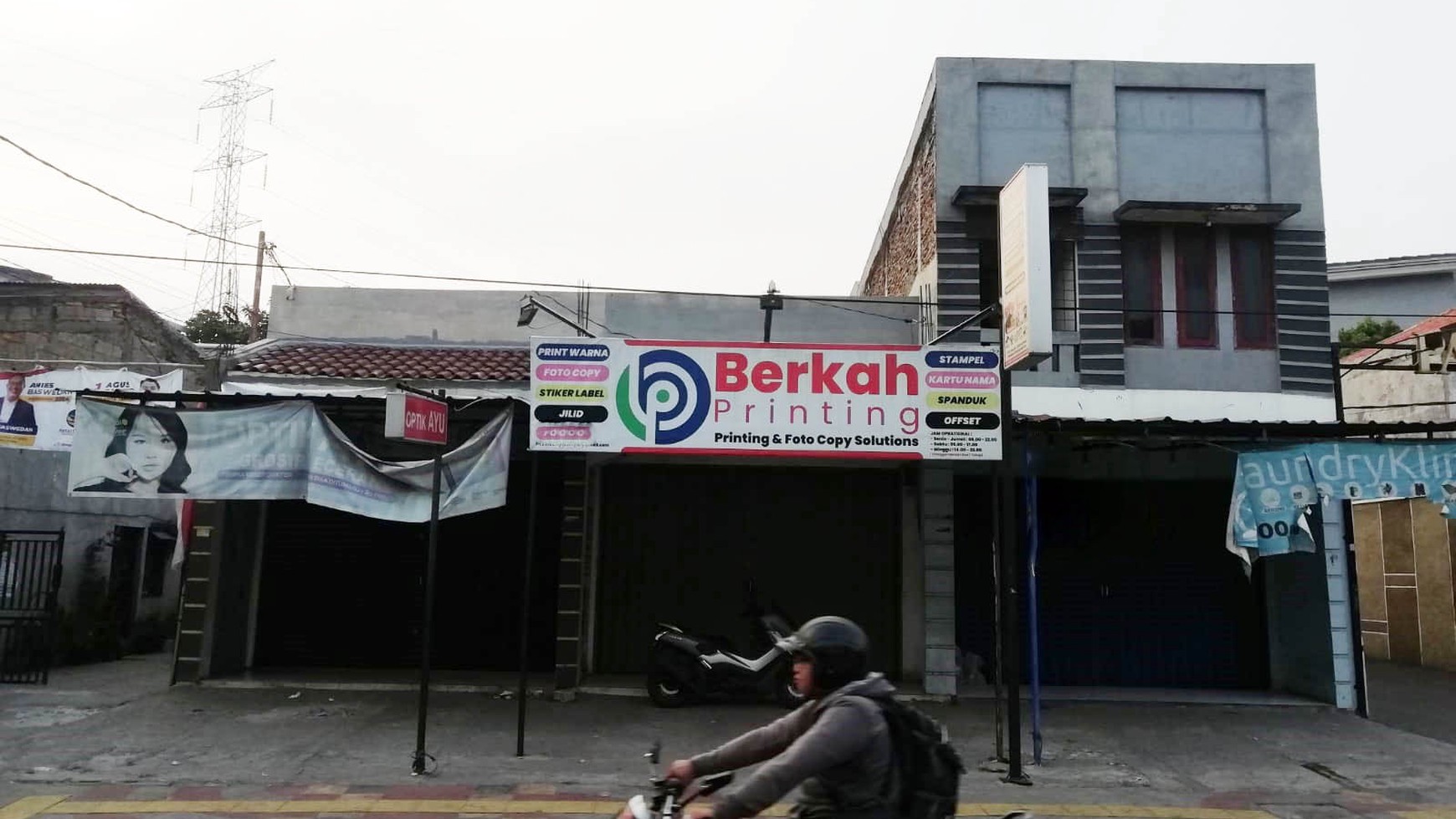 Ruko Siap Pakai Lokasi Strategis Pinggir Jalan Raya @Ceger Raya, Pondok Aren