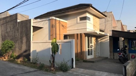 Dijual Rumah Hoek Villa Pamulang Cluster Bellarosa 3 Kamar