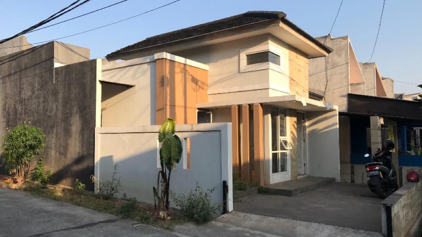 Dijual Rumah Hoek Villa Pamulang Cluster Bellarosa 3 Kamar