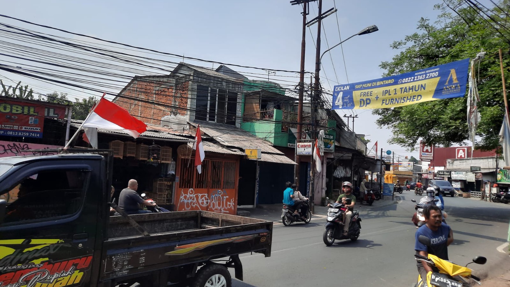 Kavling murah pinggir jalan cocok utk usaha di Tangerang 