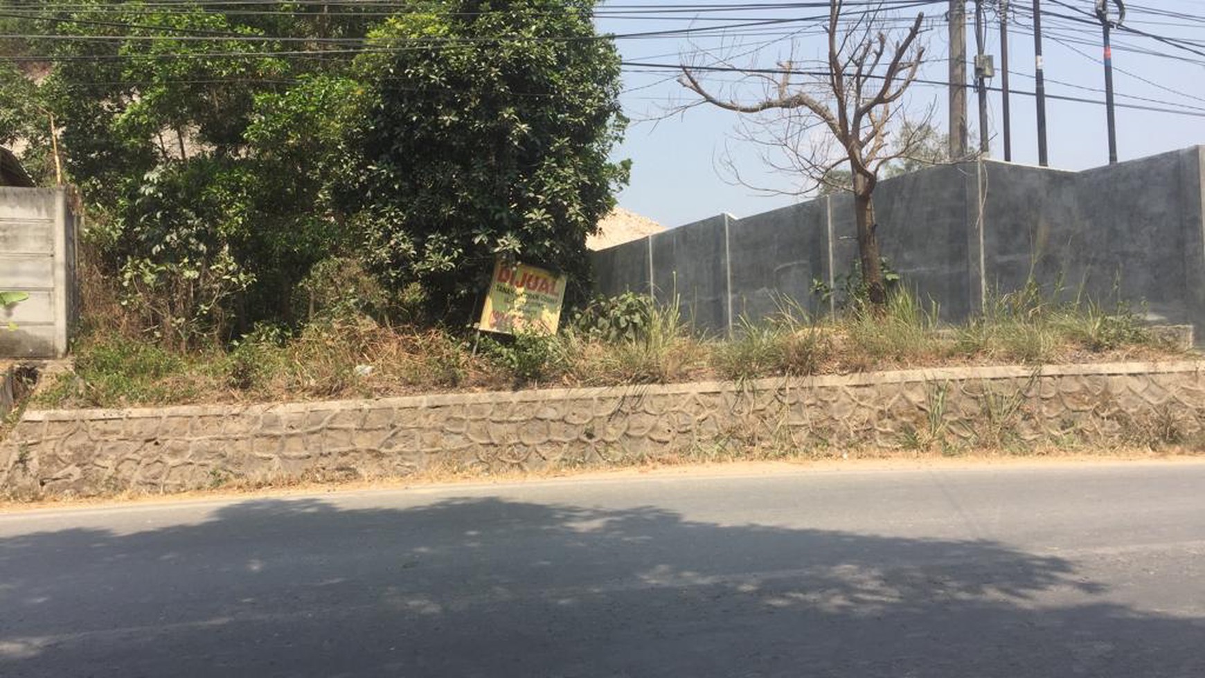 Tanah kosong di Jln. P. Tirtayasa Campang Raya sukabumi Bandarlampung