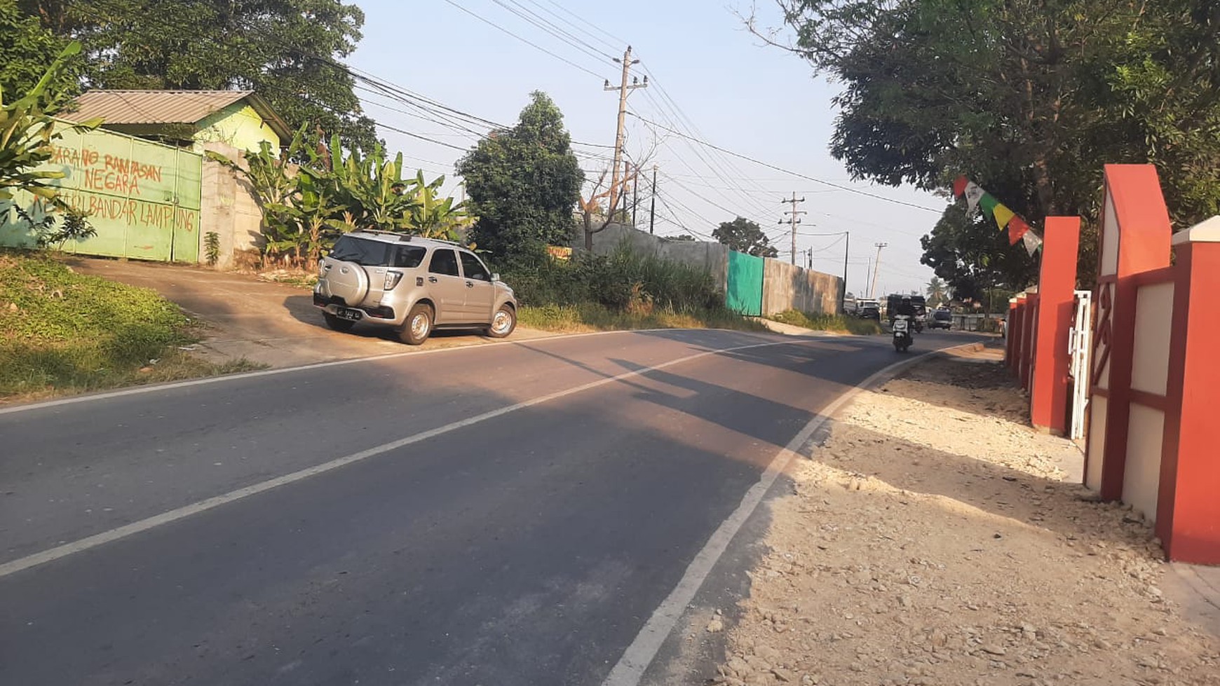 Tanah kosong di Jln. P. Tirtayasa Campang Raya sukabumi Bandarlampung