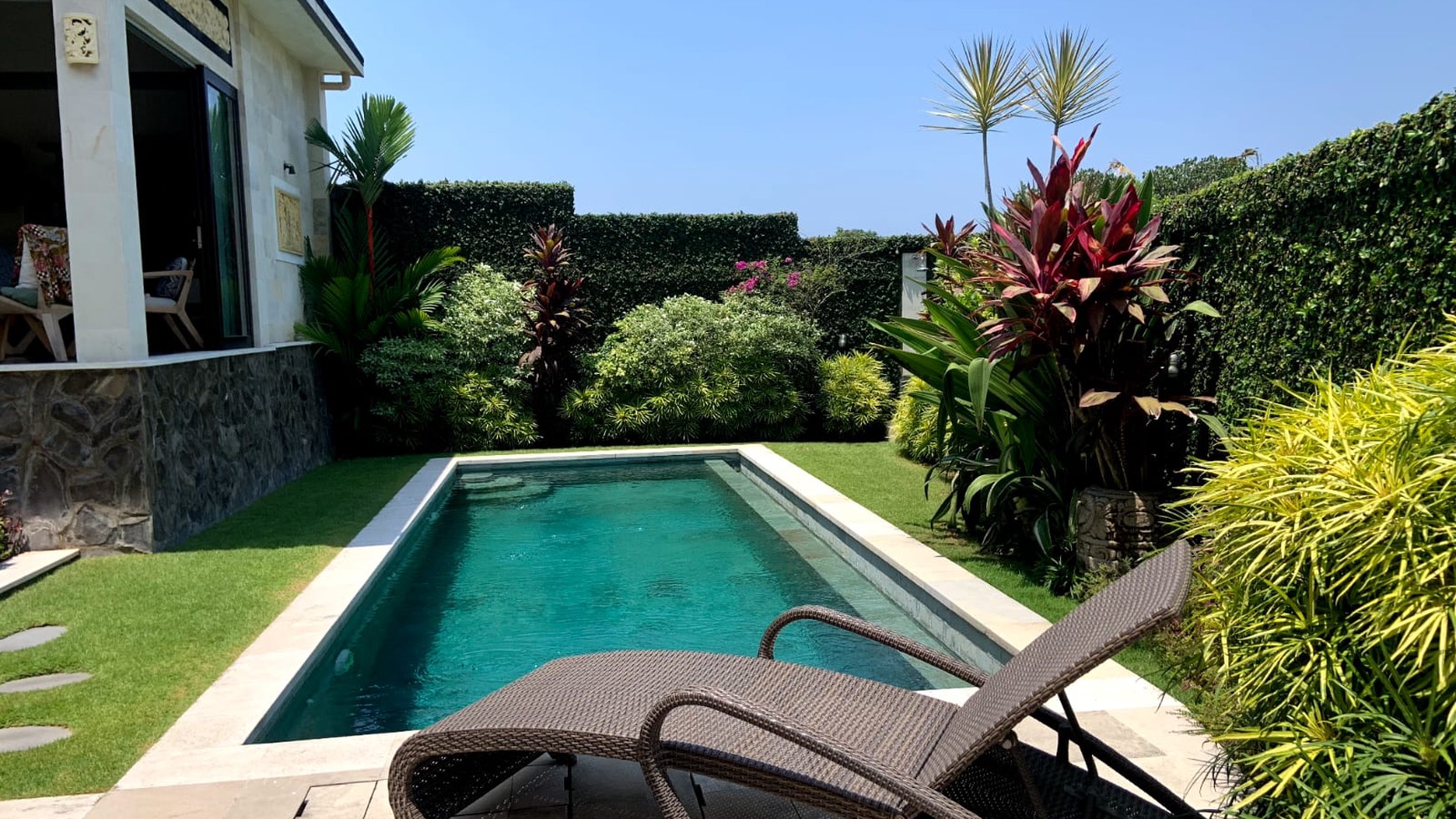  villa with views of rice fields in Canggu, Berawa