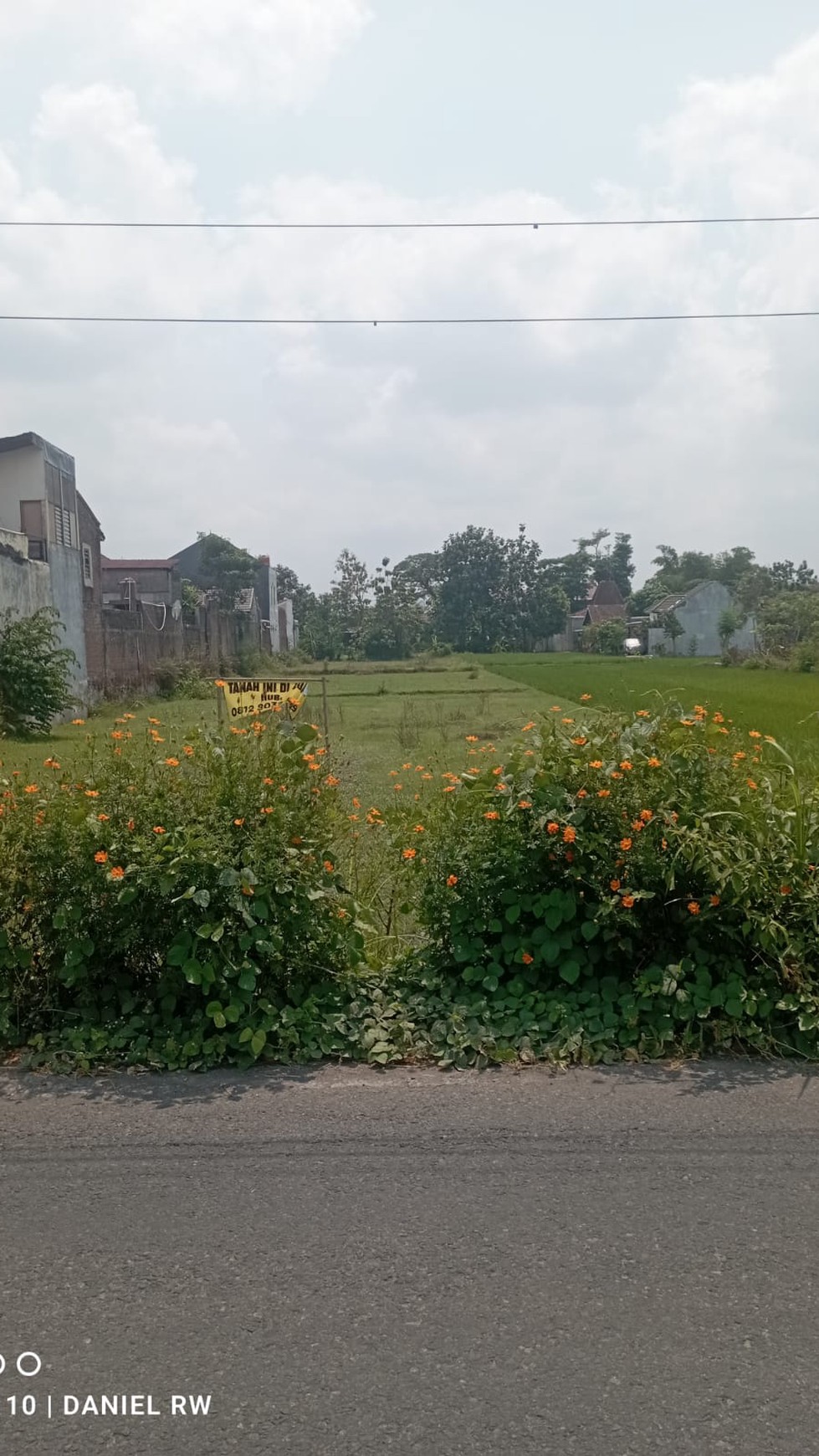 Tanah Sawah Luas 250 Meter Persegi Lokasi Sewon Bantul