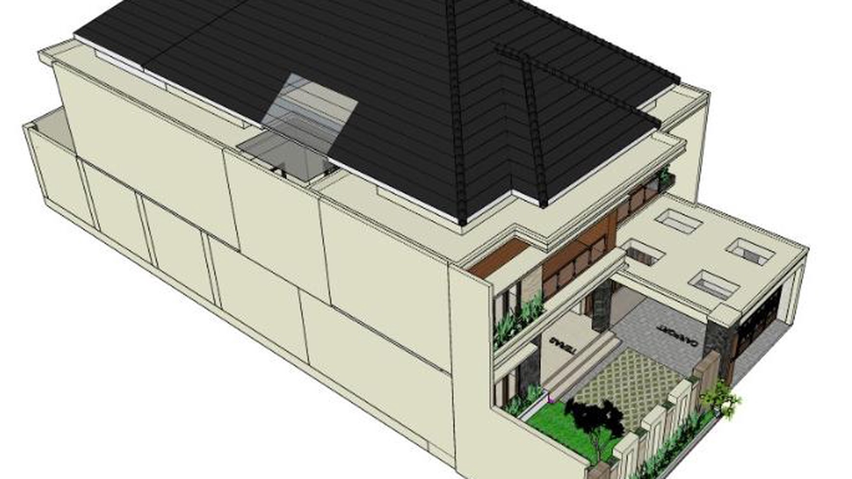RUMAH PROSES BANGUN DI JL KENAYAN, DEKAT SD DAN SMA INTERNASIONAL BUDI MULIA