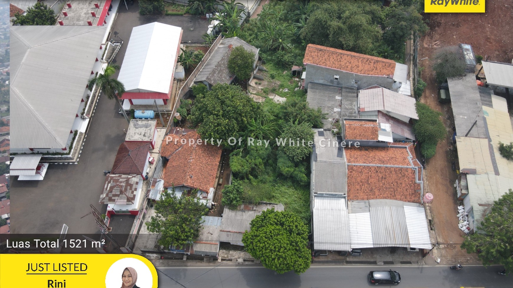 Sawangan Raya, Tanah luas hanya jarak 100 meter ke pintu Tol Depok Antasari