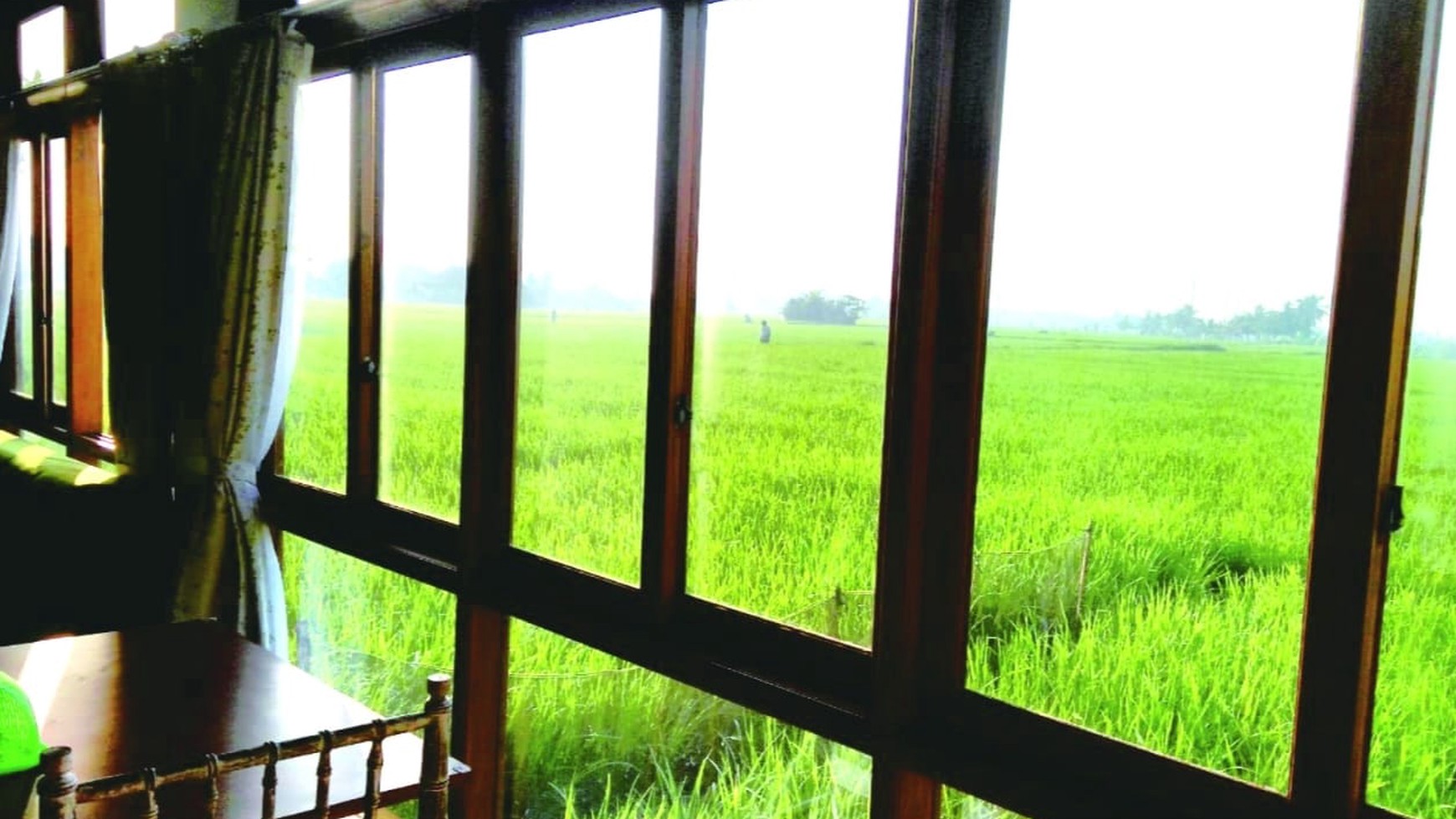 A Beautiful 4 Bedroom Villa Close to Sanur with Stunning Views of Rice Fields and Ocean 