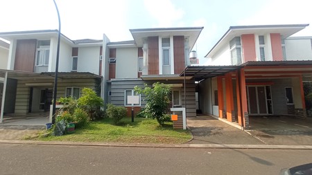 Rumah Depan Taman Kota Wisata Cibubur Raw Jalan Lebar