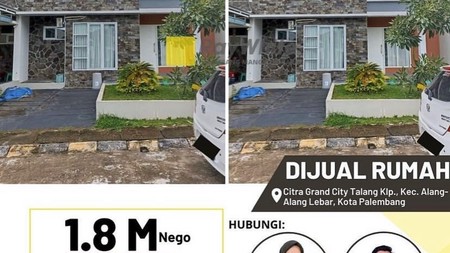 RUMAH MURAH HANYA DI CITRA GRAND CITY