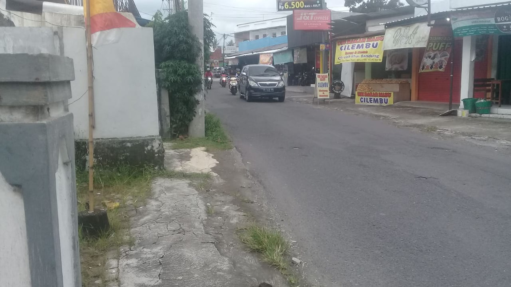 TANAH SELUAS 2774 METER PERSEGI, JL ANGGAJAYA, DEKAT TERMINAL CONDONGCATUR