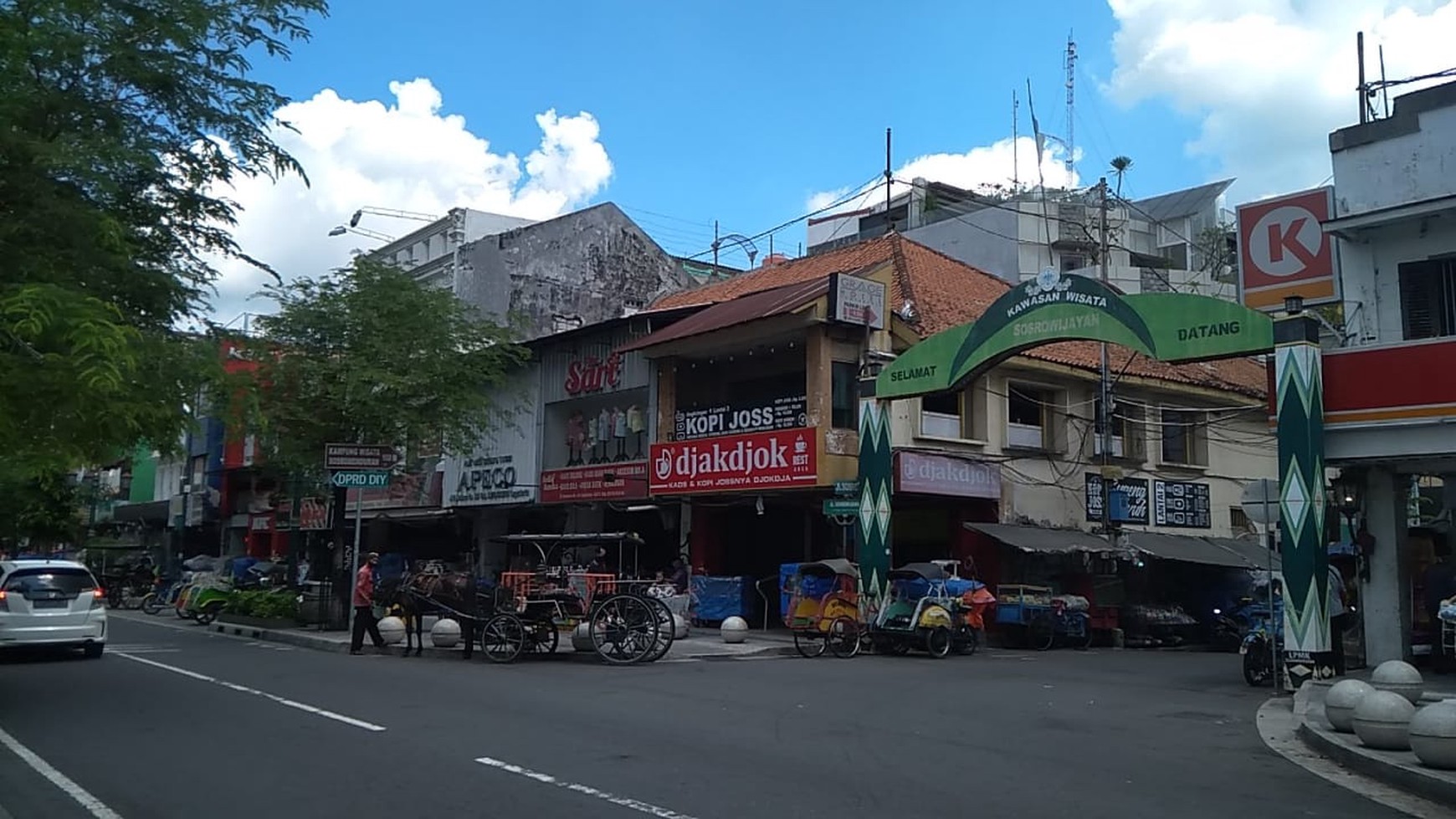 RUANG USAHA  STRATEGIS, DI KAWASAN WISATA YOGYA,MALIOBORO, YOGYAKARTA