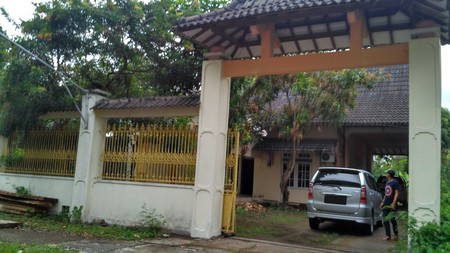 RUMAH TINGGAL, HALAMAN LUAS, DAPAT DIBANGUN LAGI, GONDANG LEGI, SLEMAN