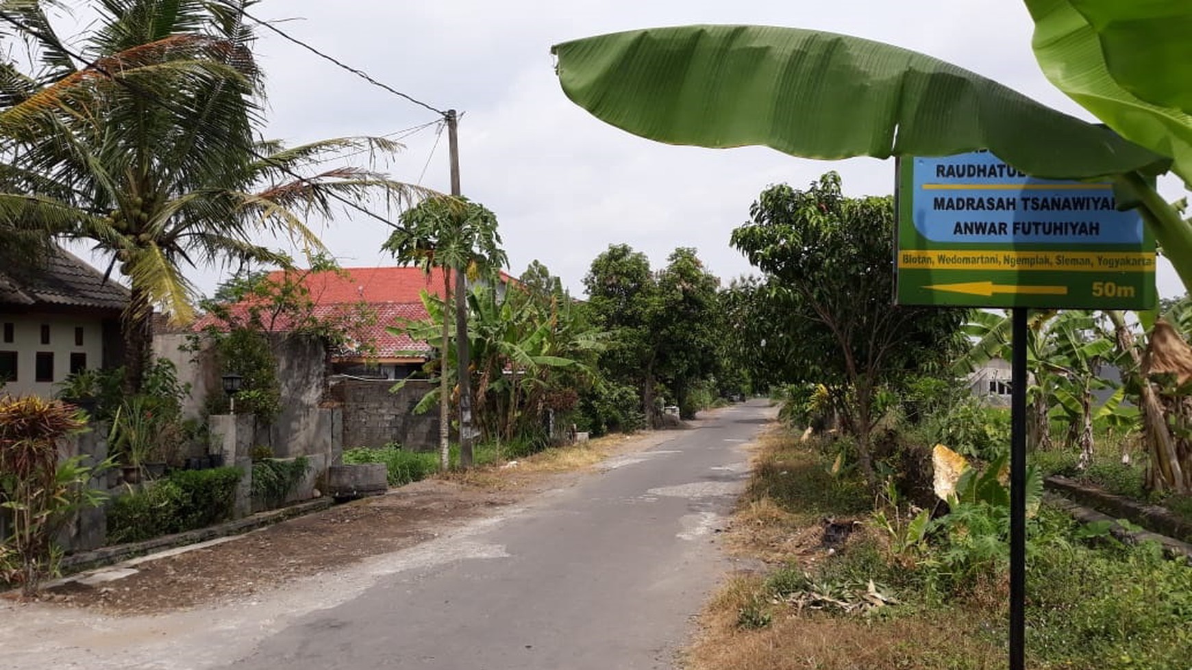 TANAH DILOKASI STRATEGIS, HANYA 1KM DARI JOGJA BAY, JL TULIP, SLEMAN