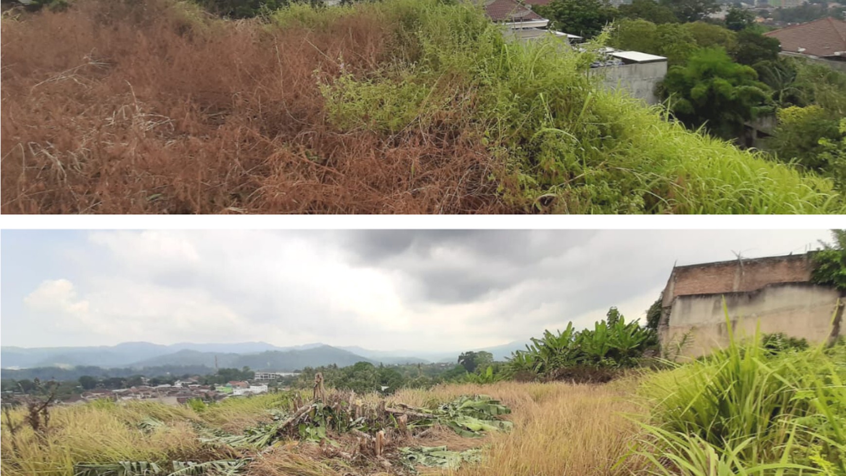 Tanah view kota, gunung dan laut di tengah Kota Bandar Lampung