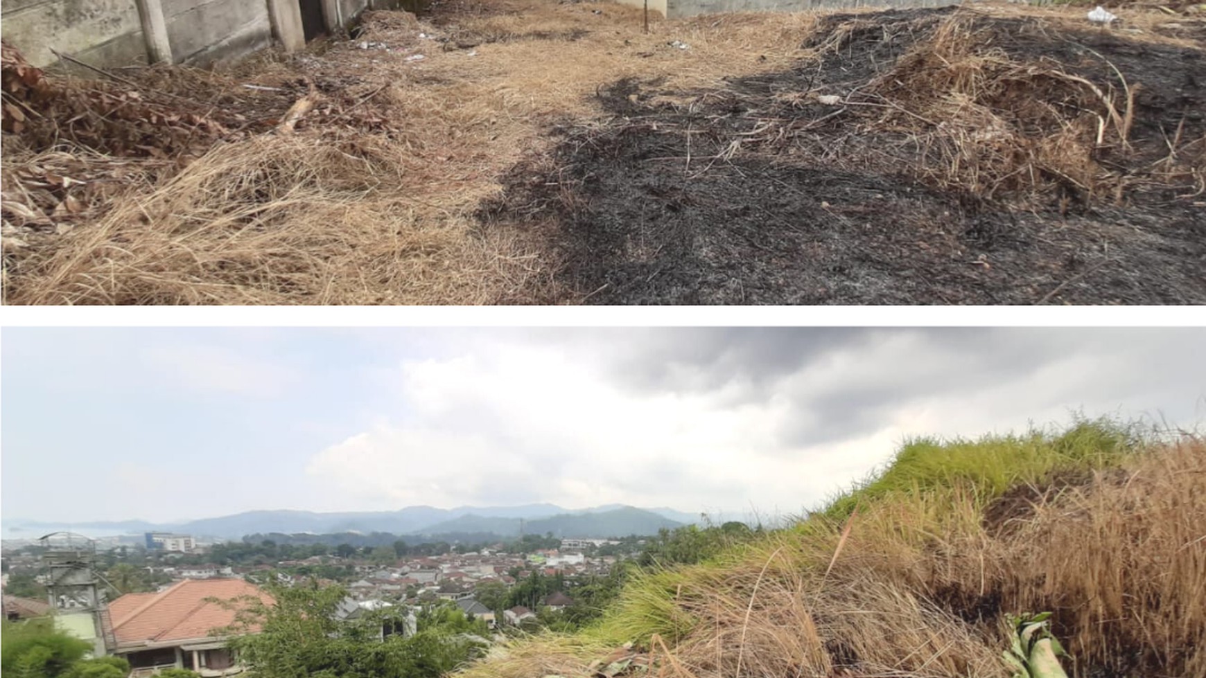 Tanah view kota, gunung dan laut di tengah Kota Bandar Lampung