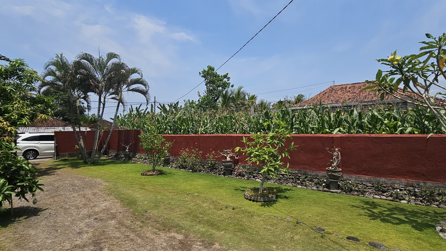 For Freehold  Medewi Bambu House and Villa  in Pulukan Area