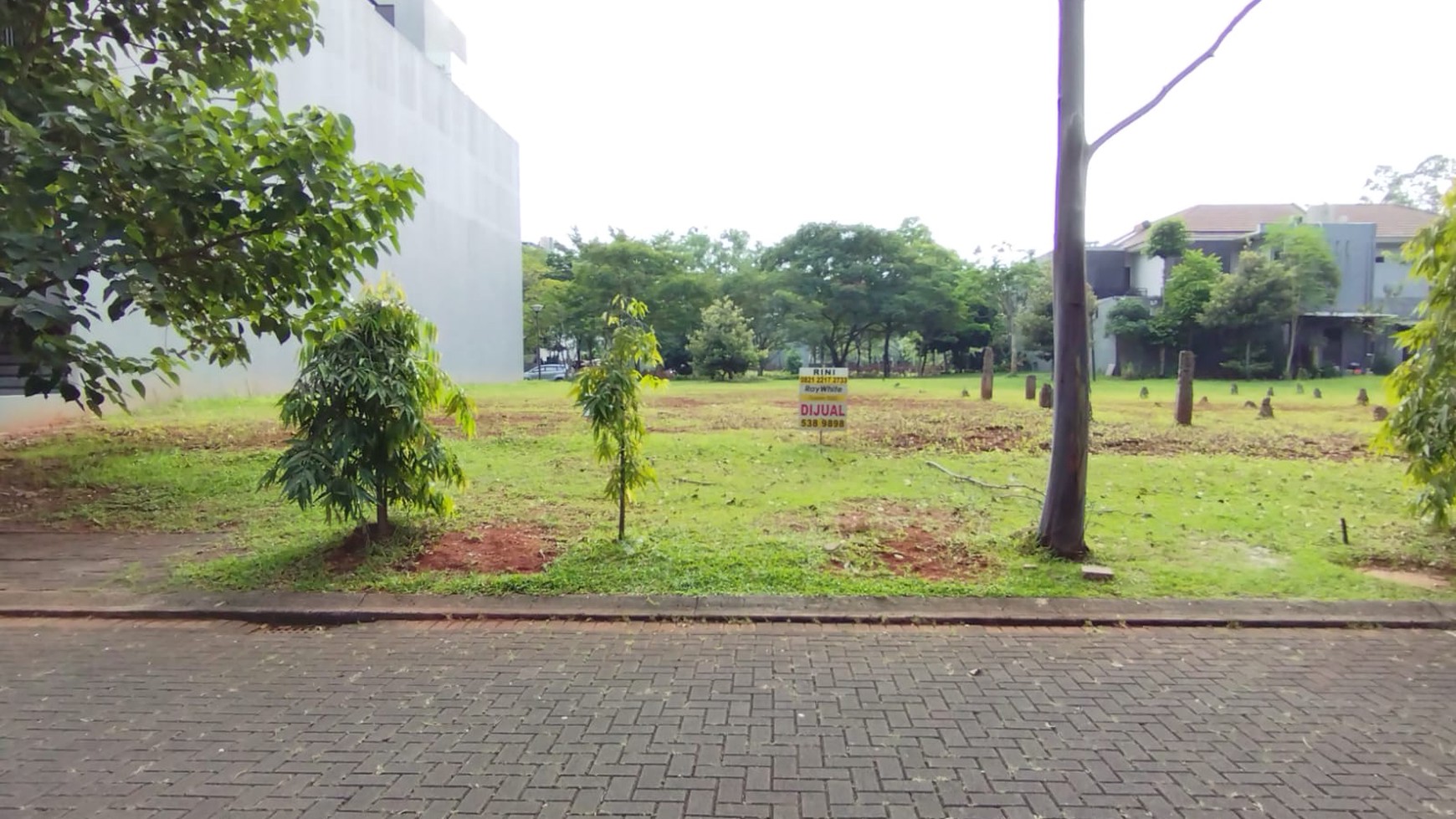 Jual tanah kavling De Park Cajuputy BSD City