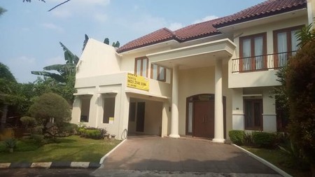 dijual rumah strategis di sutera kirana utama alam sutera serpong tangerang banten