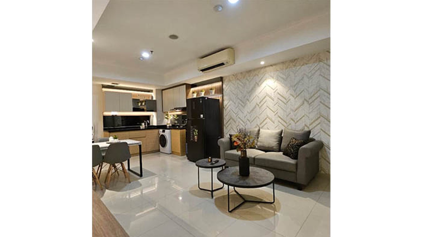 Apartemen The Mansion  Twr Jasmine Aurora Kemayoran Luas 76m2