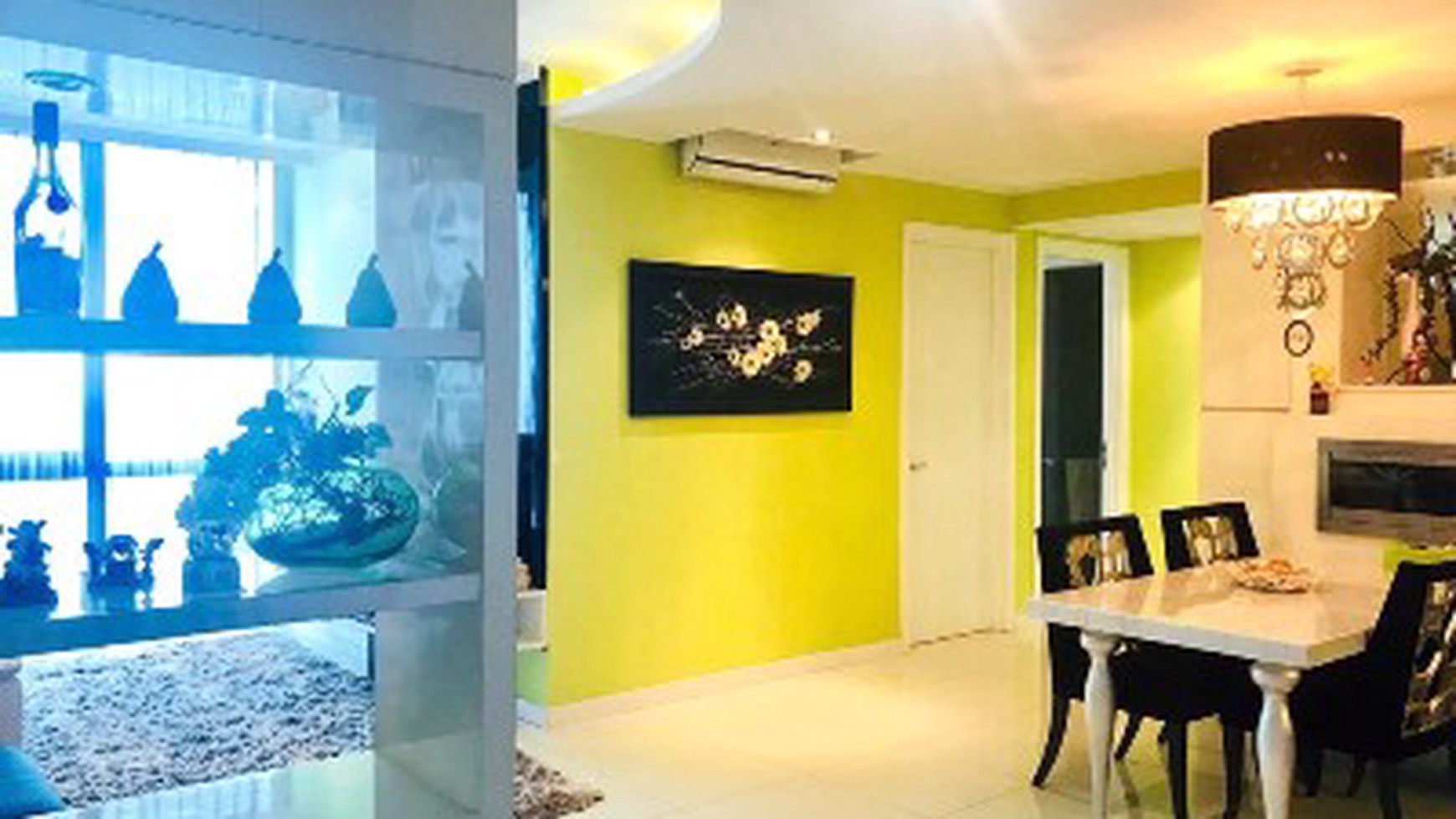 Apartemen di Via and Vue-Ciputra World, 2BR, Full Furnished, View City, Siap Huni - LS -