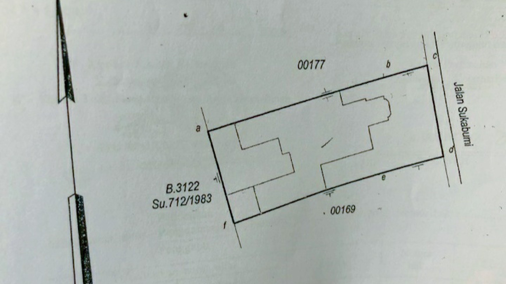 Rumah di Jalan Sukabumi , Menteng