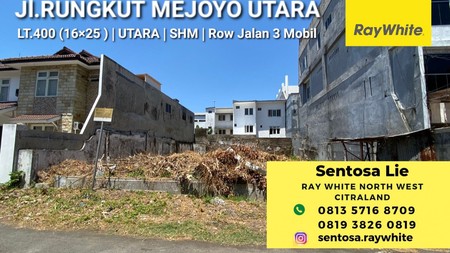 Dijual 2 Tanah Sejajar di Rungkut Mejoyo Utara - Kali Rungkut - Rungkut Surabaya Timur 