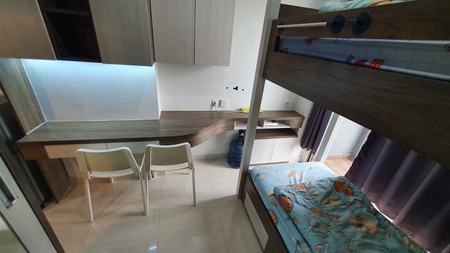 Apartemen Furnish  Tinggal Bawa Koper, Studio Springwood Alam Sutera Serpong Tangerang Selatan