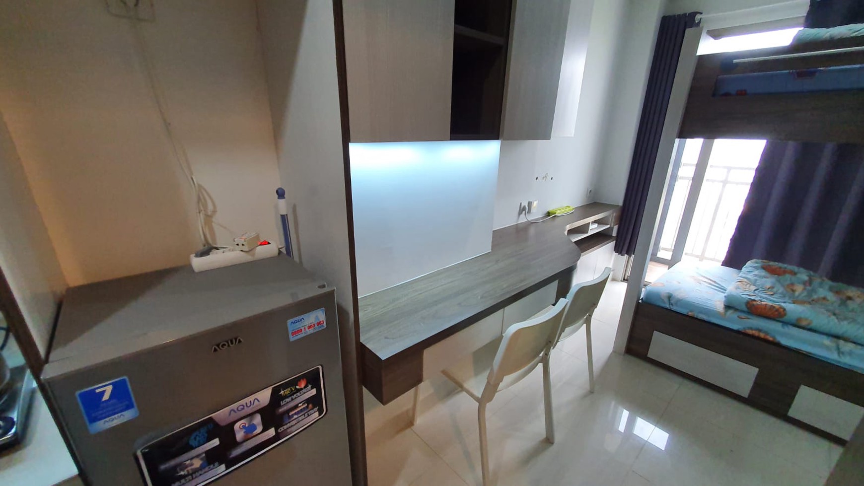 Apartemen Furnish  Tinggal Bawa Koper, Studio Springwood Alam Sutera Serpong Tangerang Selatan