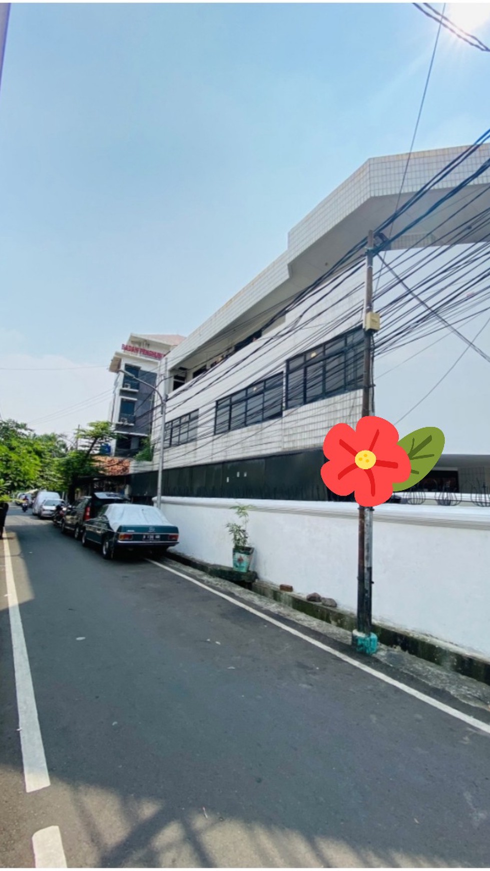 MINI GEDUNG  BAGUS DAN  BERSIH  DI  DI  DEARAH KWITANG, LETAKNYA DI  JALAN  KEMBANG RAYA, COCOK  UNTUK KANTOR