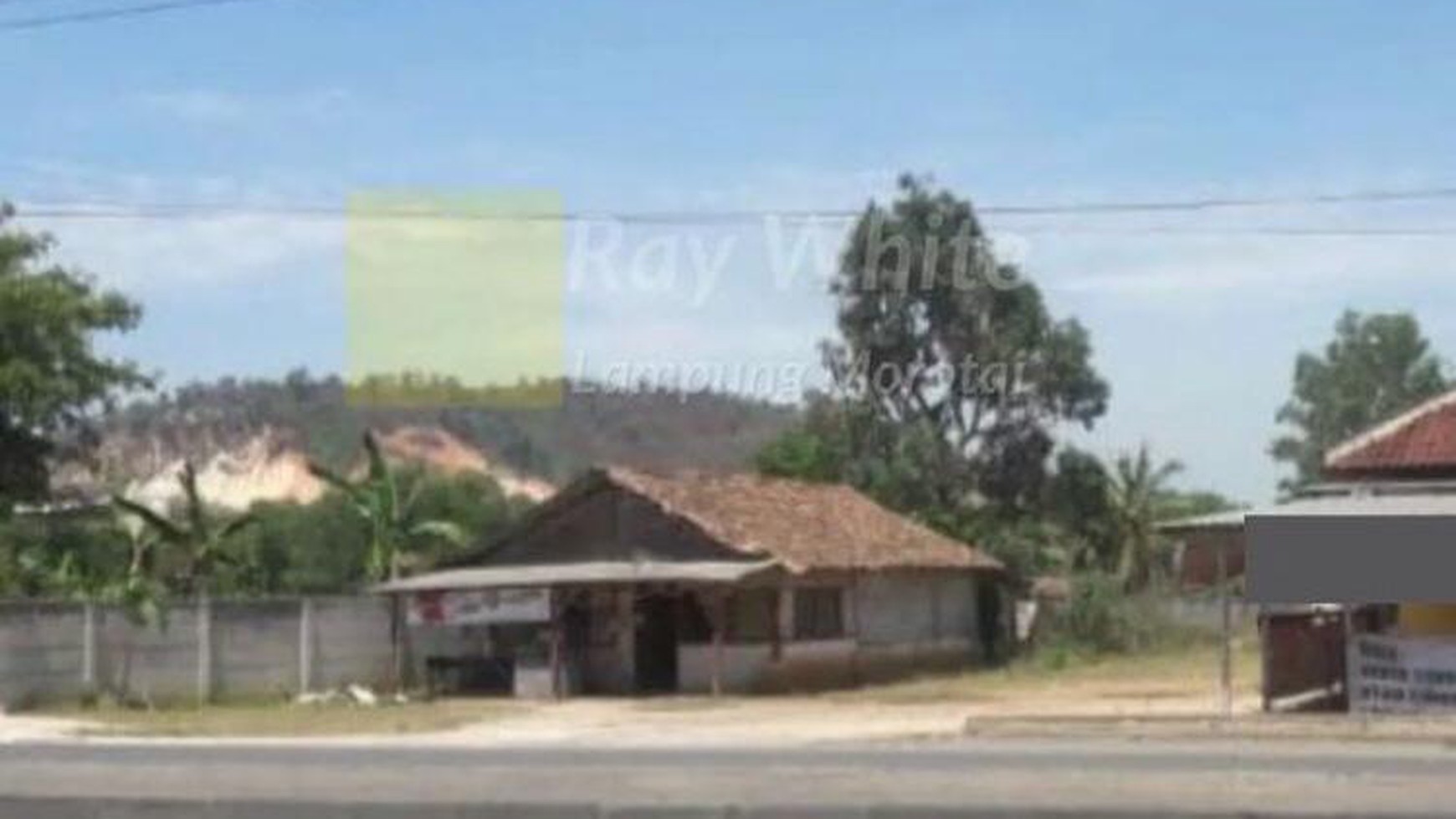 Dijual tanah dijalan raya baypa Handuyang Natar