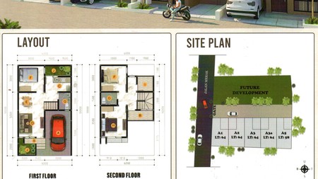 Rumah Baru Lokasi Strategis dengan Desain Minimalis Modern @Jurangmangu Timur, Pondok Aren