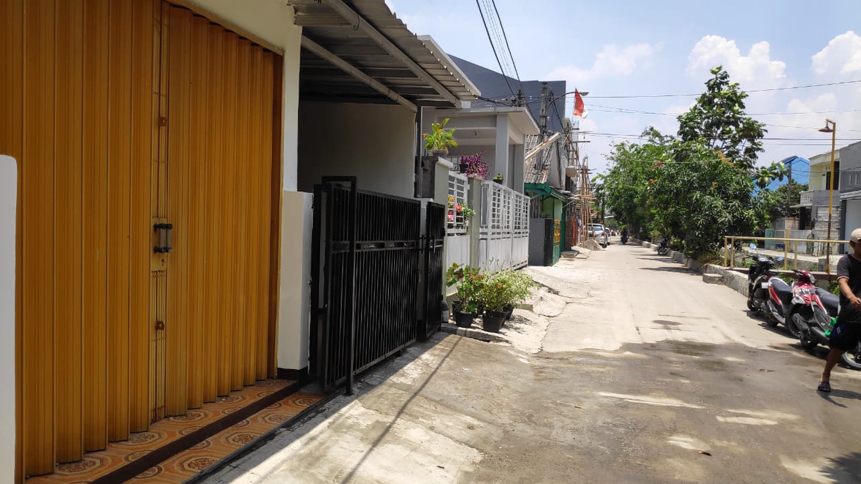 Rumah Murah Dengan Kios Folding Gate di Pondok Ungu Permai Bekasi