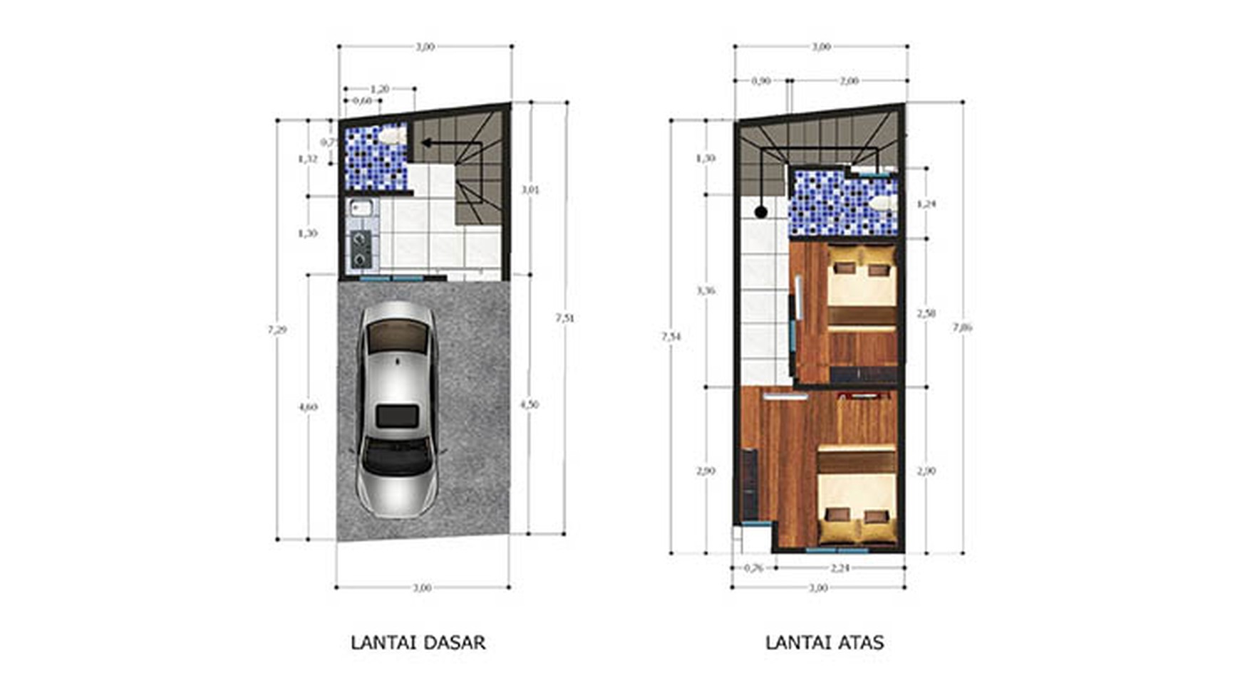 Townhouse De'ruci Kramat Pulo, Senen, ada 20 unit