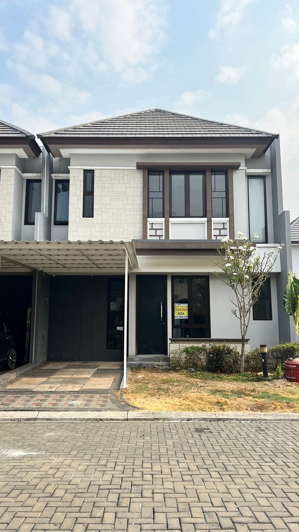 Jarang ada. Rumah mewah Mozia Amarine BSD, lokasi jalan utama