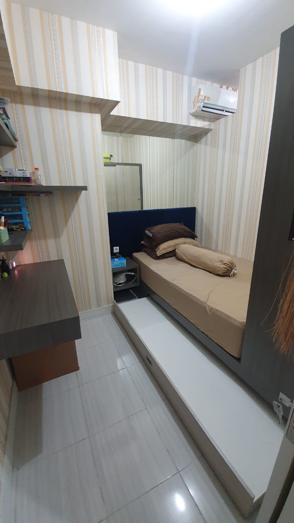 Dijual MURAH apartemen cantik siap huni Full Furnished Puncak Dharmahusada dekat Unair.