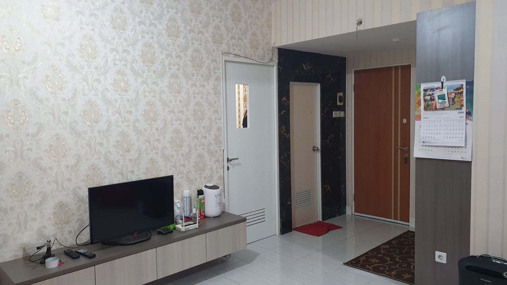 Dijual MURAH apartemen cantik siap huni Full Furnished Puncak Dharmahusada dekat Unair.