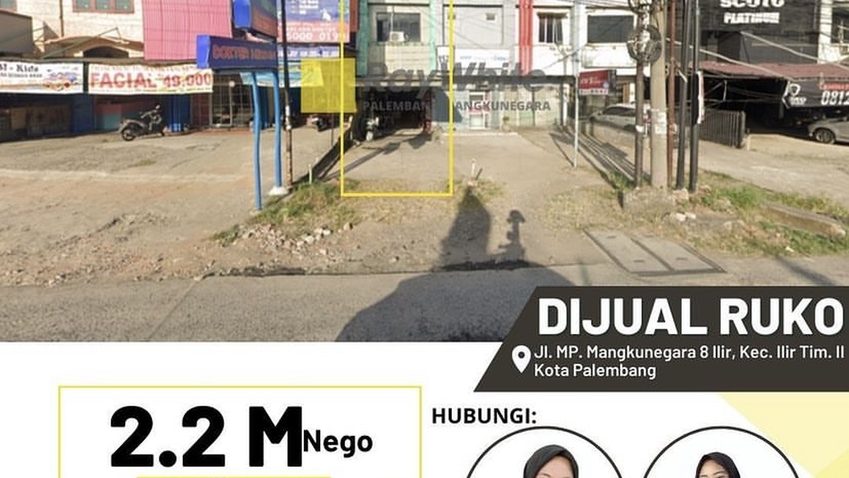 RUKO JUAL MURAH PALEMBANG 