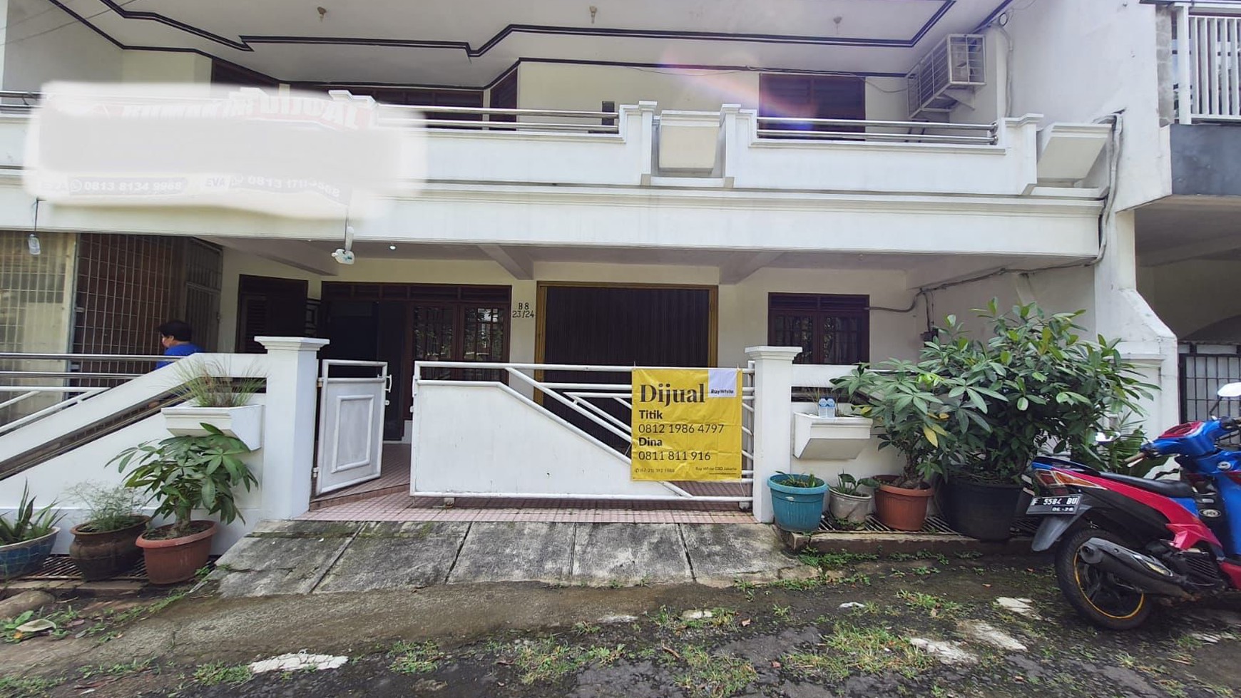 Dijual 4 Ruko 2 lantai di Baranang Siang Indah Bogor