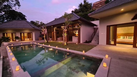 Villa for leasehold 3 Bedrooms in Tabanan Bali