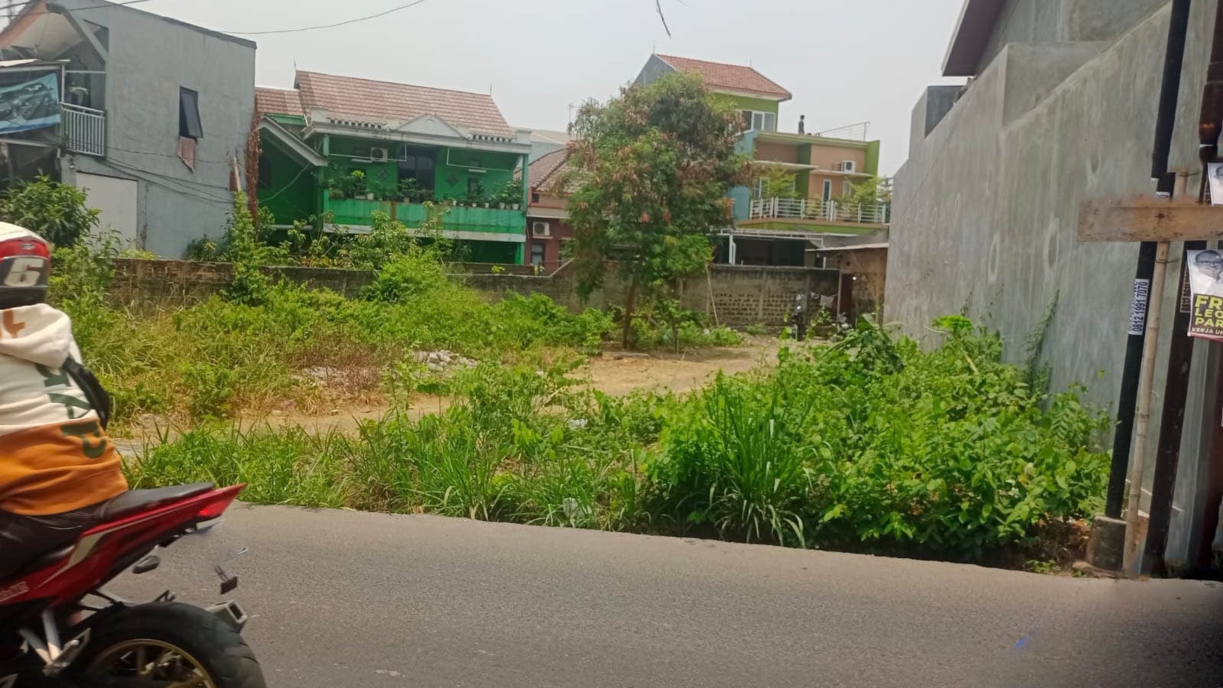 Kavling Siap Bangun Lokasi Pinggir Jalan dan Cocok untuk Usaha @Jati Asih, Bekasi