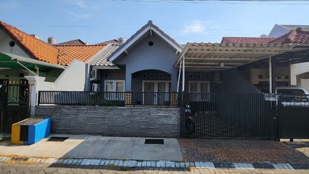 Dijual Rumah Cantik 1 lantai Babatan Pratama Fresh Modern 1 lantai ( Wiyung - Surabaya Barat)