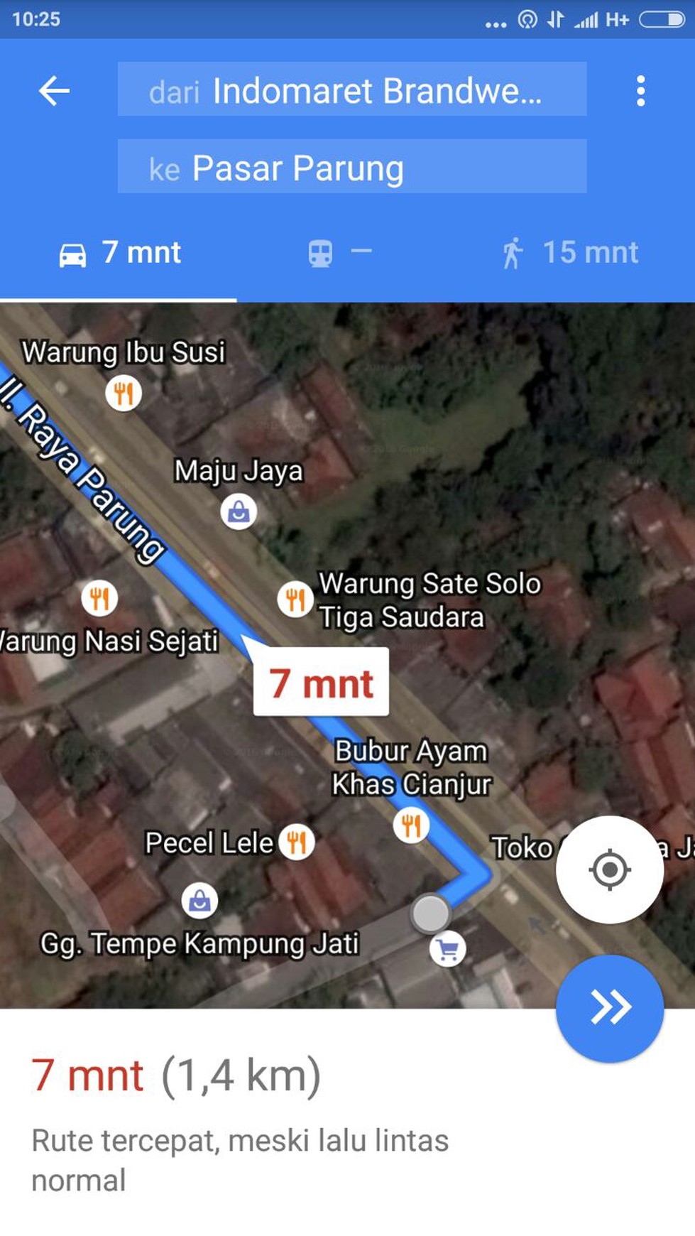 Kavling  Strategis Sudah Dipagar Akses Jl Raya Propinsi Diarea Parung - Bogor