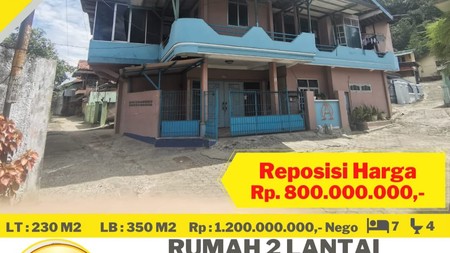 Rumah  2 Lantai Dijual Cepat