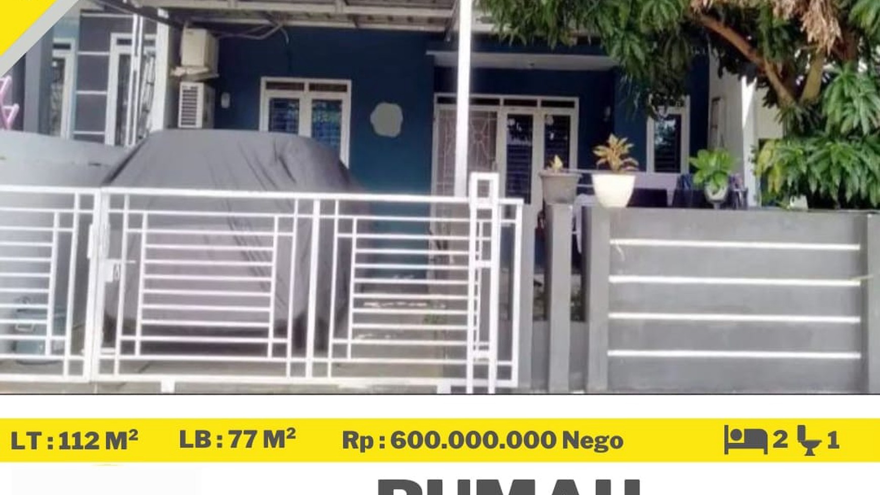 Rumah palmsville Dijual Cepat