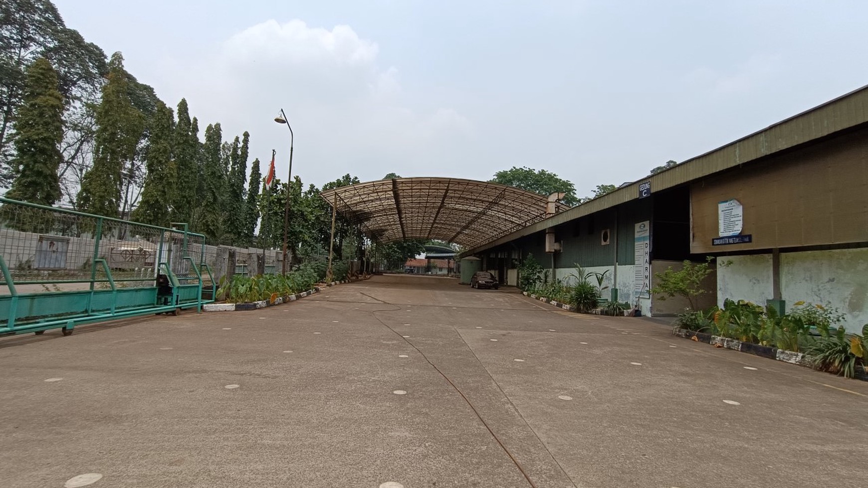 Dijual Pabrik Balaraja, hitung tanah,  sangat dekat Tol Balaraja Barat, Tangerang