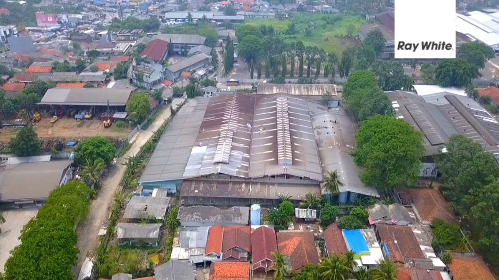 Dijual Pabrik Balaraja, hitung tanah,  sangat dekat Tol Balaraja Barat, Tangerang