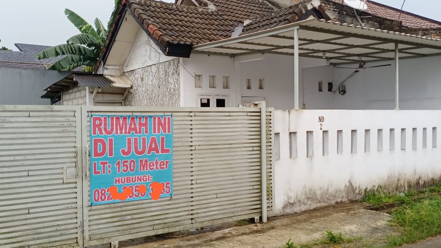 RUMAH DEKAT STASIUN KERETA PARUNG PANJANG DIJUAL MURAH