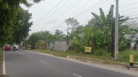 Tanah Sawah di pinggir Jl.Soekarno-Hatta, Mungkid - Kab. Magelang