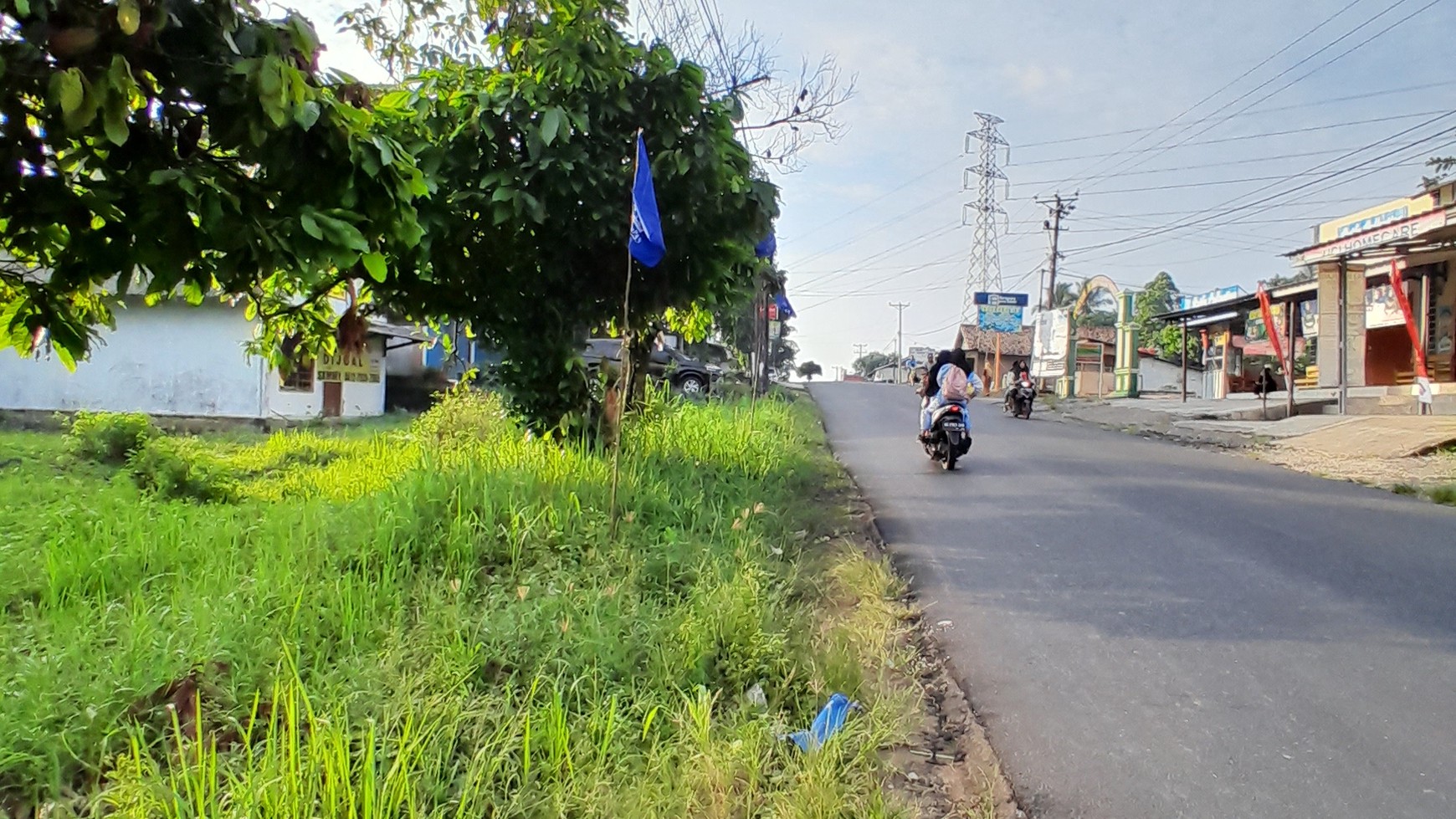 DI jual tanah Pinggir jalan Sidomulyo